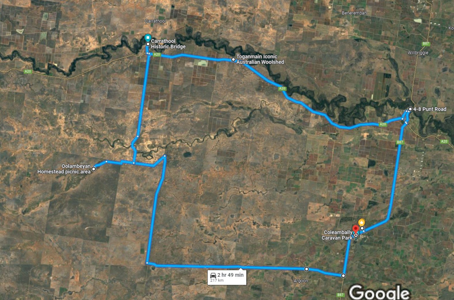 Drives Visit Coleambally